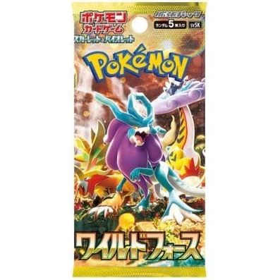 Pokémon Wild Force Japanese Booster Pack